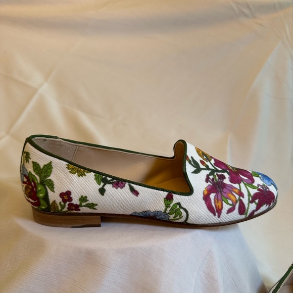 Jon Josef linen flowered loafers brand new - Picture 2 of 6